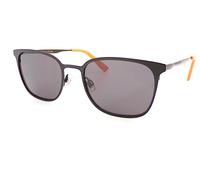 Superdry Vintage Duo Sunglasses Black Orange with Dark Grey Lenses 004