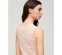 Superdry Vintage Etd Sleeveless T-shirt Beige XL Woman