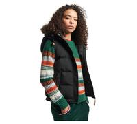 Superdry Vintage Everest Faux Fur Vest Black M Woman