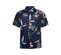 Superdry Vintage Hawaiian Short Sleeve Shirt Blue 2XL Men