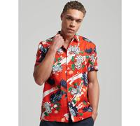 Superdry Mens Short Sleeve Hawaiian Shirt