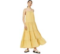 Superdry Vintage Lace Cami Maxi Dress Yellow S Women