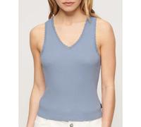 Superdry Vintage Lace Trim Sleeveless T-shirt