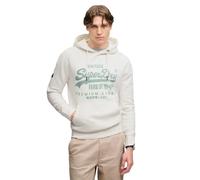 Superdry Mens Vintage Logo Classic Hoodie, Hooded Cotton Sweatshirt