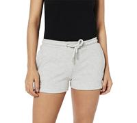 Superdry Vintage Logo Emb Jersey Shorts Grey L Women