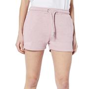 Superdry Vintage Logo Emb Jersey Shorts Pink L Women