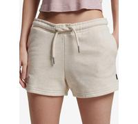 Superdry Vintage Logo EMB Shorts White Women - S