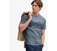 Superdry Vintage Logo Heritage Relaxed T-Shirt, Blue, Size Xl, Men Blue