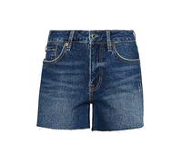 Superdry Vintage Mid Rise Slim Short Salem Mid Worn Blue