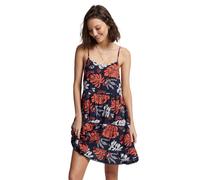 Superdry Vintage Mini Beach Cami Dress Blue XS Women