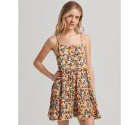 Superdry Vintage Mini Beach Cami Dress Yellow L Women