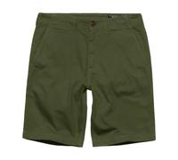 Superdry Vintage Officer Chino Shorts - Olive Khaki - 36