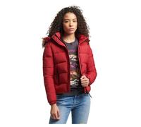 Superdry Vintage Padded Jacket Red L Women
