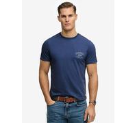 Superdry Vintage Prep Pocket Relaxed Fit Short Sleeve T-shirt Blue 2XL Men