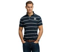 Superdry Vintage Stripe Short Sleeve Polo