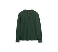 Superdry Vintage Textured Grandad LS Top Men - L