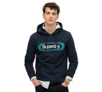 Superdry Vintage Trade Tab Hoodie Blue S Men