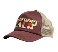 Superdry Vintage Trucker Cap Beige,Red