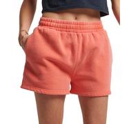Women's washed out sweat shorts Superdry Vintage Orange L