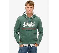 Superdry VL Cali Relaxed Hoodie - Green, Green, Size S, Men Green