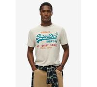 Superdry Vl Cali Rleaxed Fit Graphic T-shirt - White, White, Size M, Men White