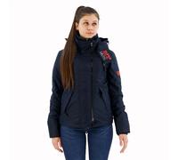 Superdry W5011652a Jacket Blue XS Woman