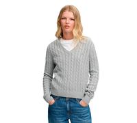 Superdry Washed Cable Jumper V Neck Sweater