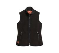 Superdry Women's Active Fleece Vest, black, 14