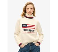 Superdry Womens Americana Roll Neck Knit Jumper