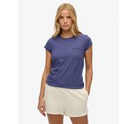 Women's T-shirt Superdry Athletic Essential Slub Bleu S