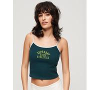Superdry Womens Athletic Essentials Crop Cami Top