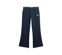 Superdry Women's Athletic Essentials Flared Low Rise Joggers, Bold Navy, 14