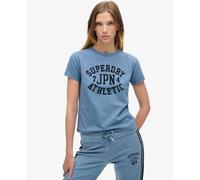 Superdry Womens Athletic Essentials Graphic Fitted T-Shirt