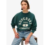 Superdry Womens Athletic Essentials Oversized Printed Sweatshirt