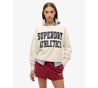 Superdry Ath Ess Relaxed Applique Sweatshirt Beige L Women