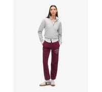 Superdry Vintage Side Stripe Tracksuit Pants Red L Women