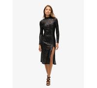 Superdry Womens Backless Sequin Midi Dress