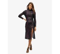 Superdry Womens Backless Sequin Midi Dress