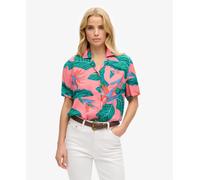 Superdry Beach Resor Short Sleeve Shirt Multicolor XS Woman