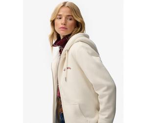 Superdry Womens Borg Lined Zip Hoodie
