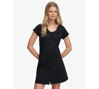 Superdry Button Thru Short Sleeve Short Dress
