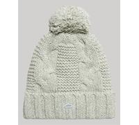 Superdry Womens Cable Knit Bobble Beanie Size 1Size