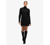 Superdry Womens Cable Knit Mock Neck Jumper Dress