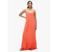 Women's long camisole dress Superdry Orange XS