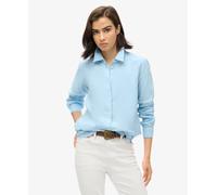 Superdry Womens Casual Linen Boyfriend Shirt