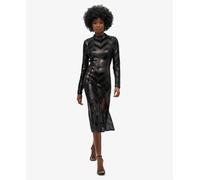 Superdry Womens Chevron Open Back Midi Dress