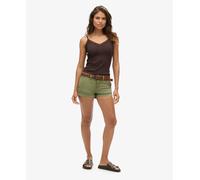 Superdry Vintage Hot Chino Shorts Green M Woman