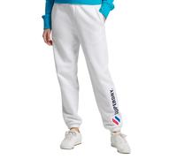 Superdry Womens Code Applique Joggers White M
