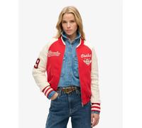 Superdry Womens College Graphic Jersey Bomber