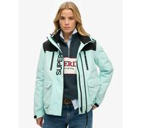 Superdry, JACKET COLOUR BLOCK ULT WINDBREAKER, W5011847A, Cali Blue/Black, 8, WOMAN, BOY